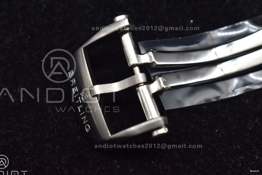 B01 A7750 Blk Best Chrono 43mm BLS SS 1:1 Navitimer Version L-Blue LE 1126